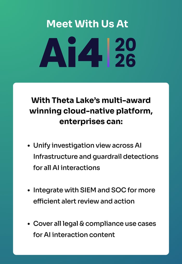 Connect with Theta Lake at Ai4