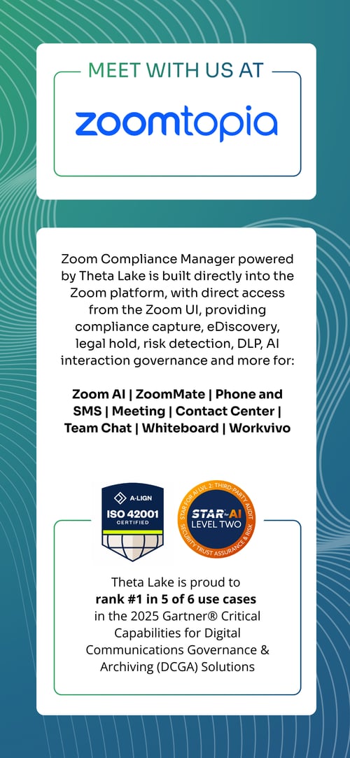 Meet with Theta Lake at Zoomtopia