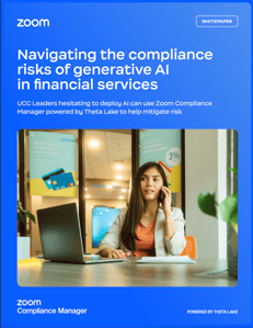 Navigating the Compliance Risks of Generative AI in Financial Services Navigating the Compliance Risks of Generative AI in Financial Services
