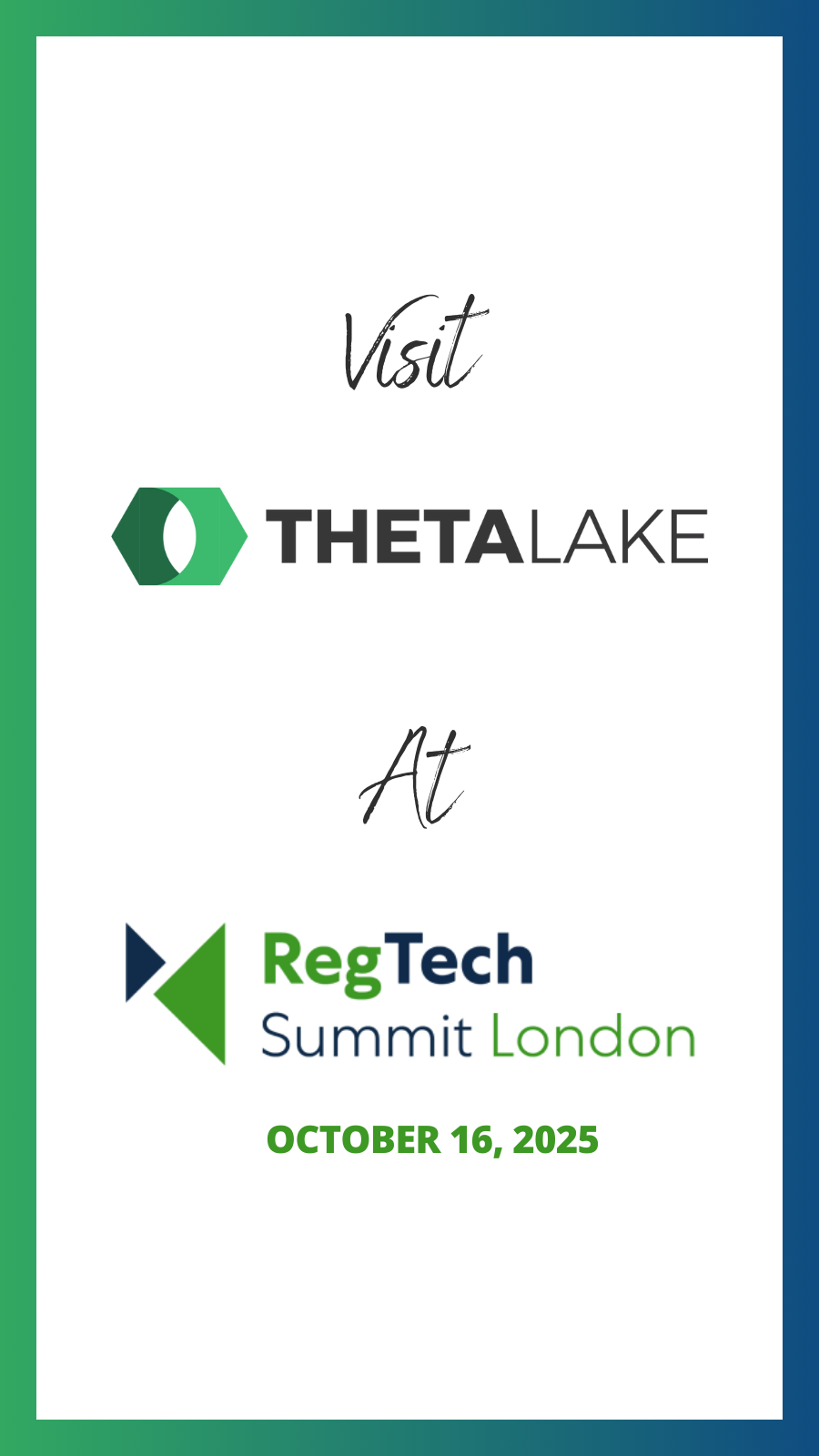 TL at ATeam RegTech Summit London